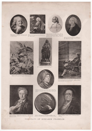 Portraits of Benjamin Franklin